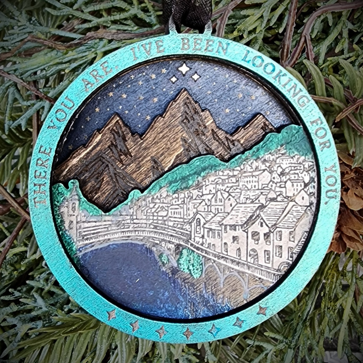 "There You Are" Layered Velaris Ornament