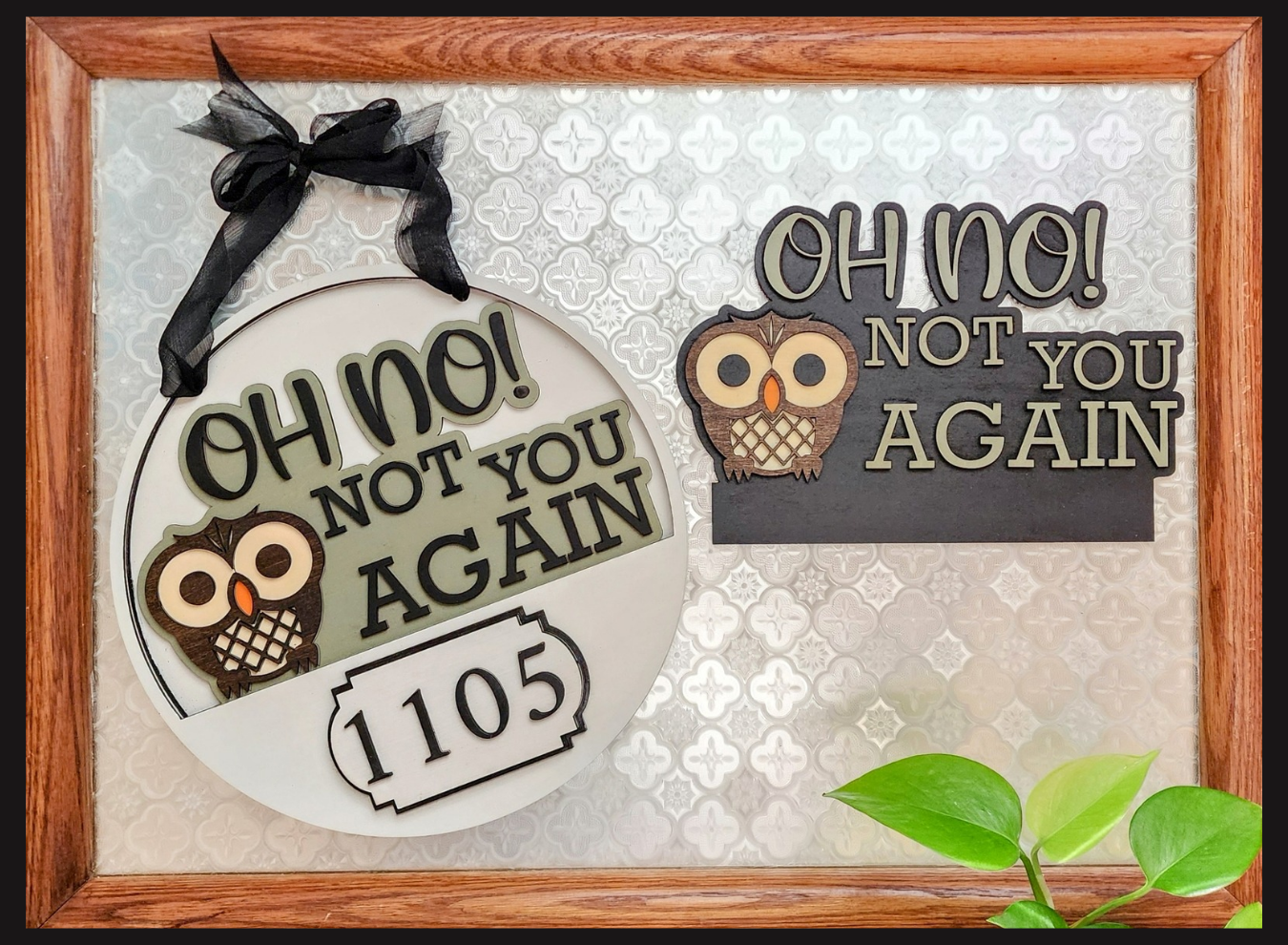 "Not You Again" Insert