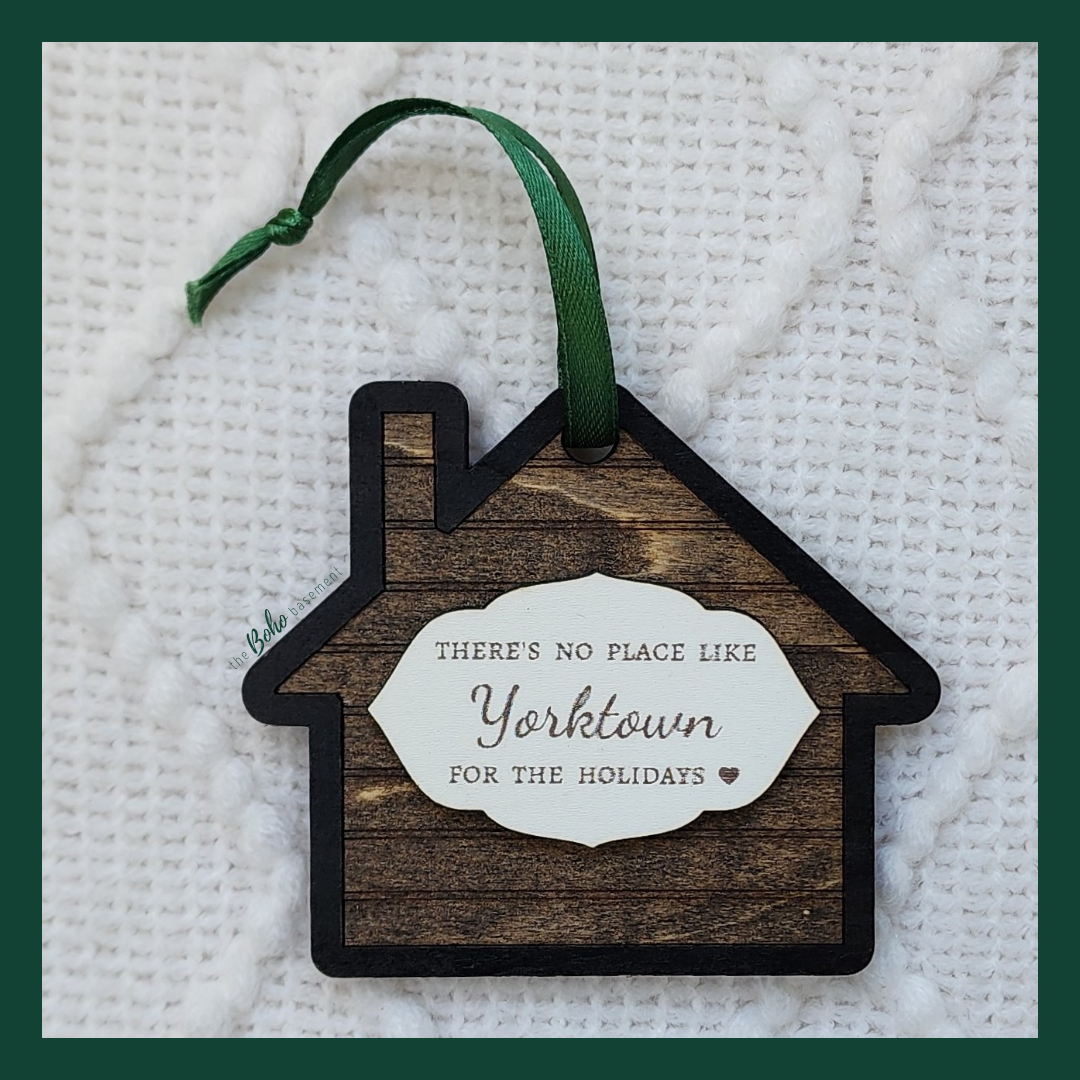 "Yorktown ~ No Place Like Home" Ornament