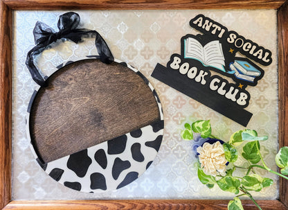 "Anti-Social Book Club" Insert