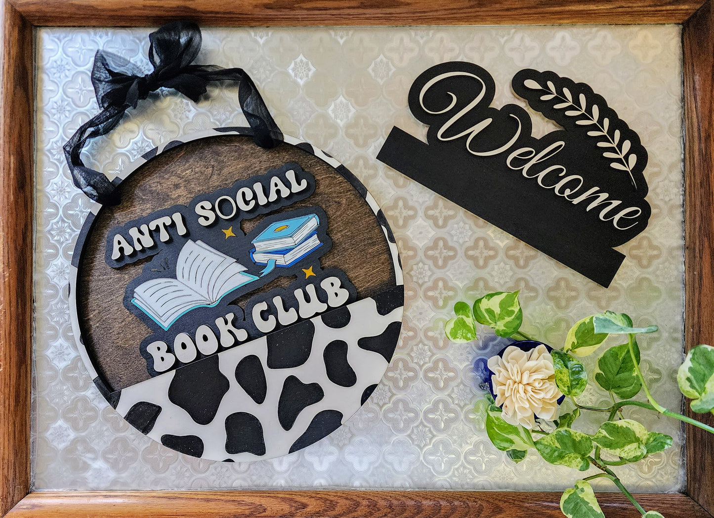 "Anti-Social Book Club" Insert