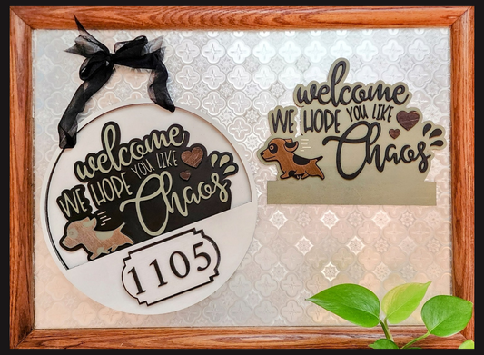 "Hope You Like Chaos" Insert