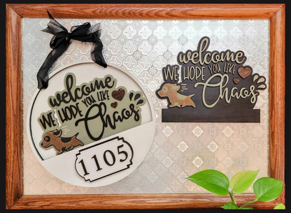 "Hope You Like Chaos" Insert