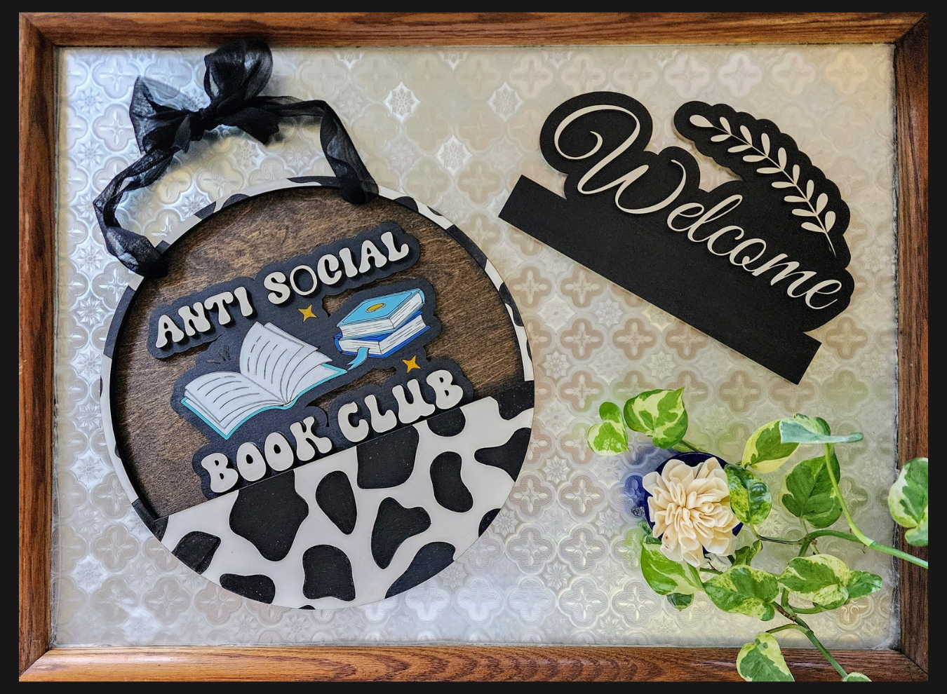 "Anti-Social Book Club" Insert