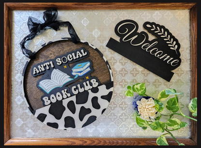 "Anti-Social Book Club" Insert