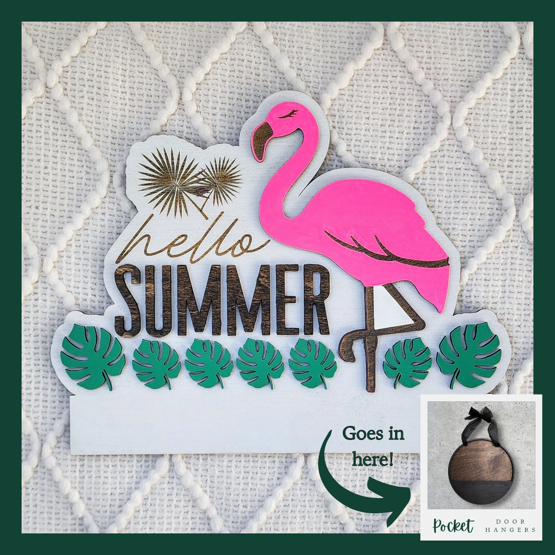 "Hello Summer" Pocket Insert