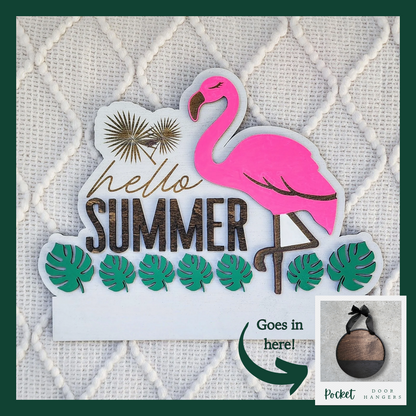 "Hello Summer" Pocket Insert