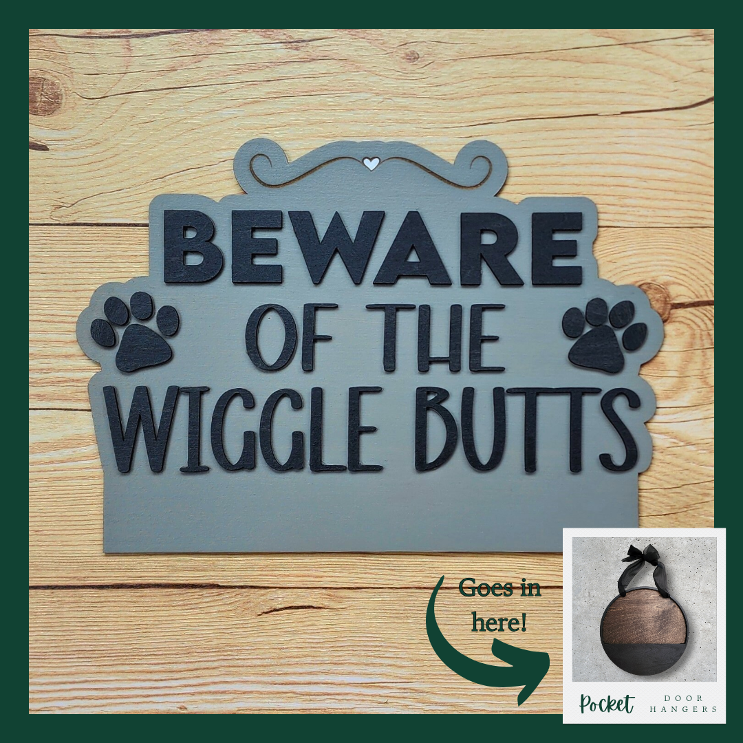 "Wiggle Butts" Pocket Insert