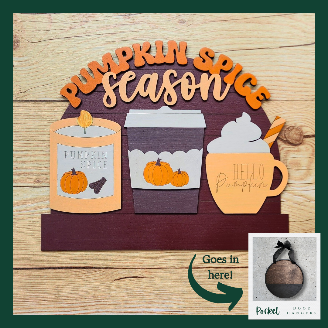 "Pumpkin Spice" Pocket Insert