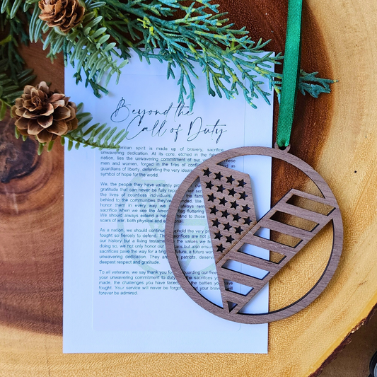 "Beyond the Call of Duty" Veteran Story Ornament