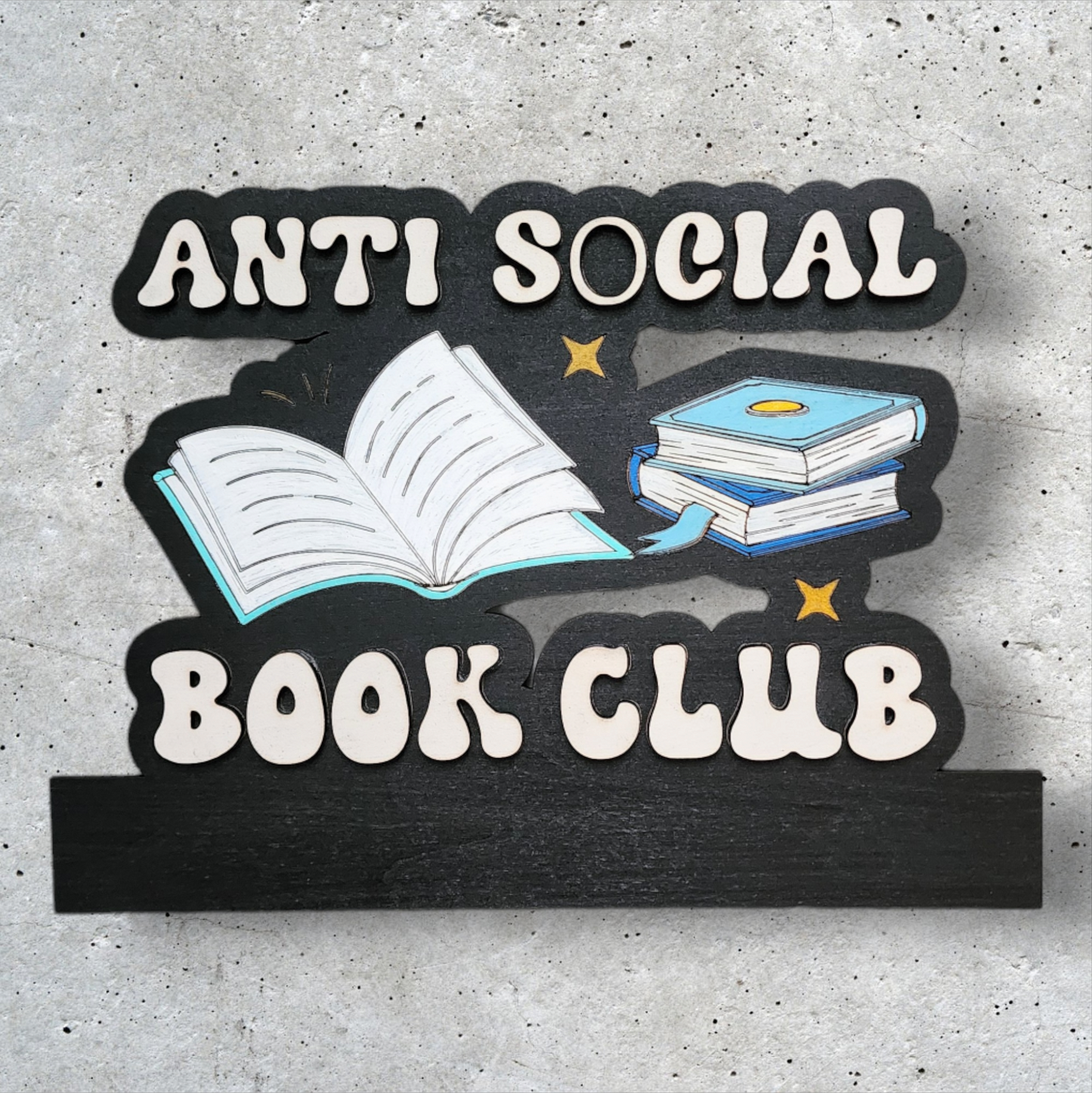 "Anti-Social Book Club" Insert