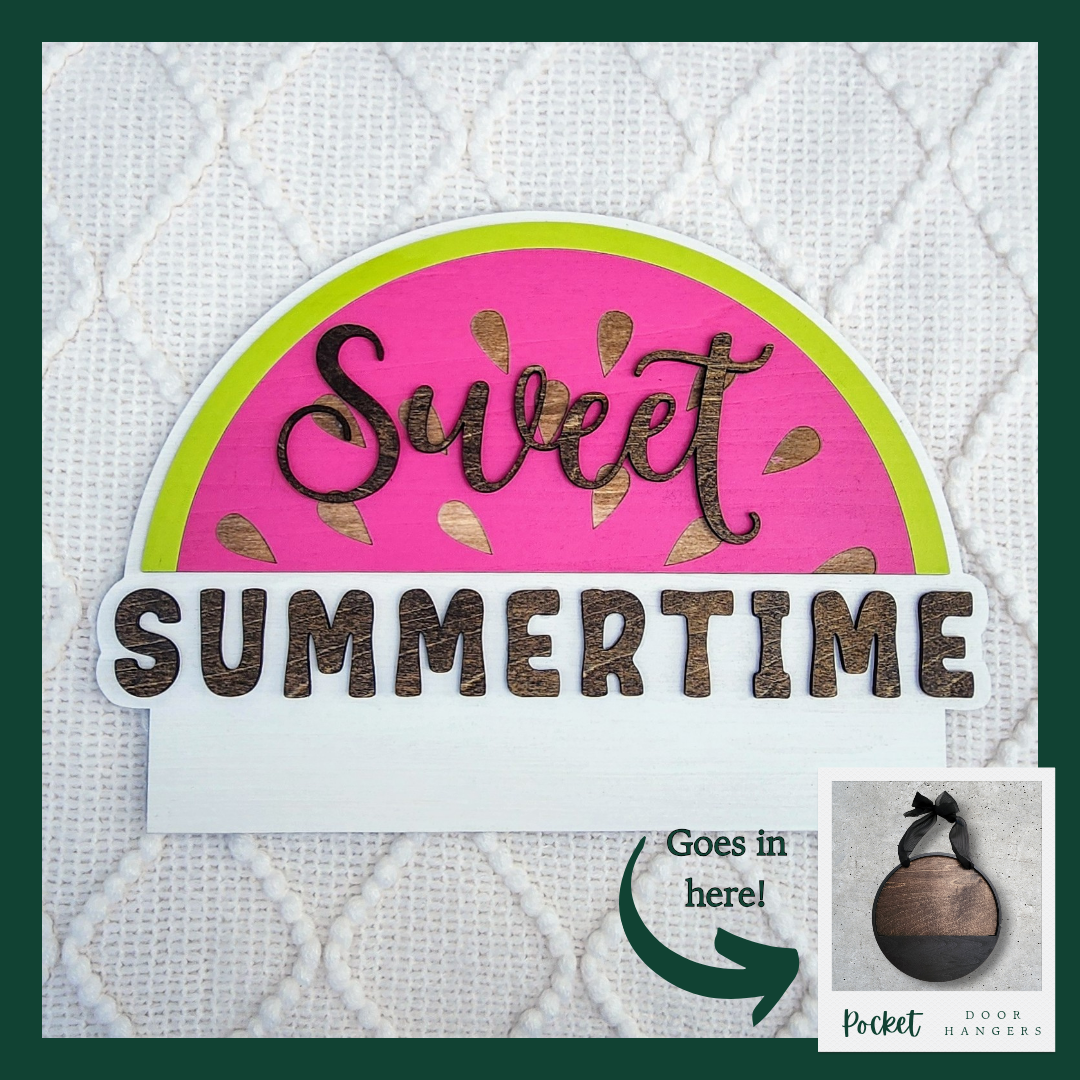 "Sweet Summertime" Pocket Insert