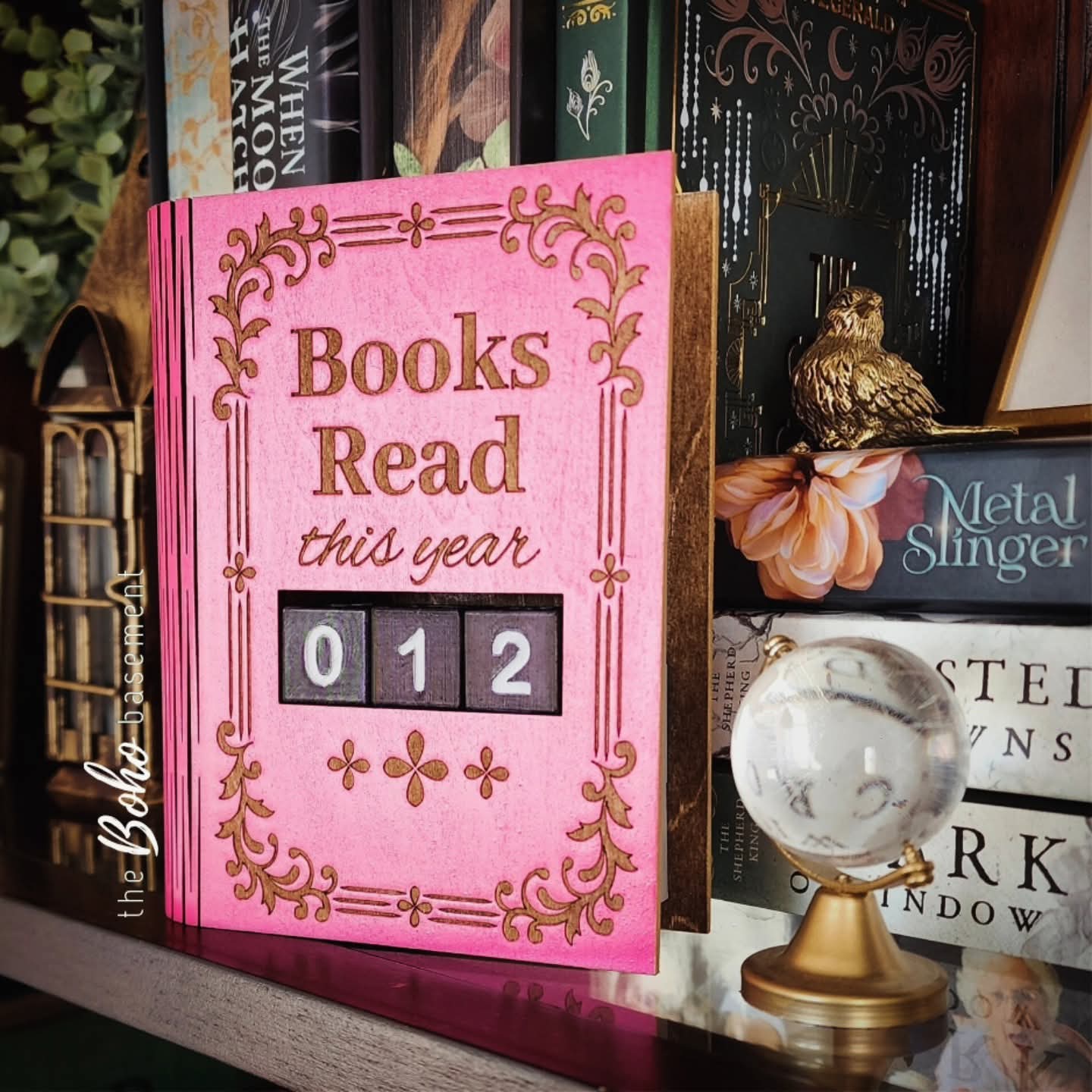 "Books Read This Year" Counter