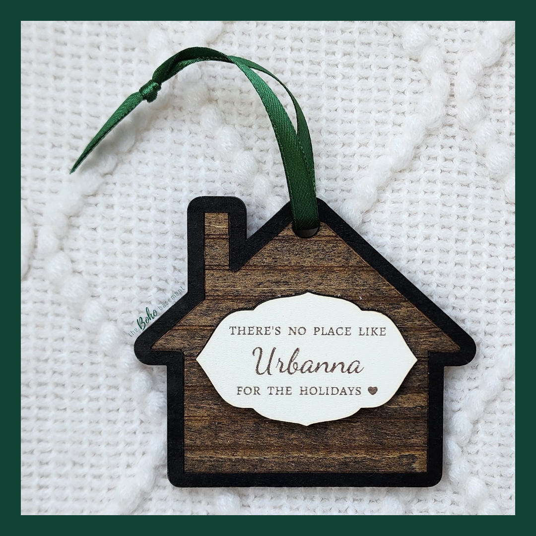 "Urbanna ~ No Place Like Home" Ornament