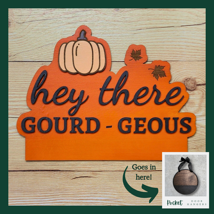 "Hello Gourd-Geous" Pocket Insert