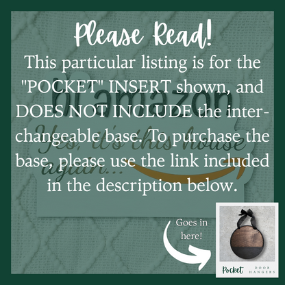 "Hi Amazon" Pocket Insert