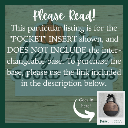 "Hello Gourd-Geous" Pocket Insert