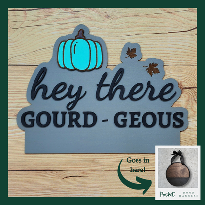 "Hello Gourd-Geous" Pocket Insert