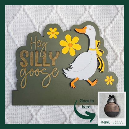"Silly Goose" Pocket Insert