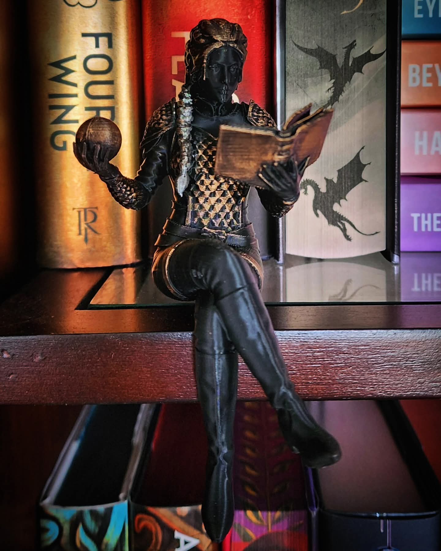 "Violet" Book Buddy